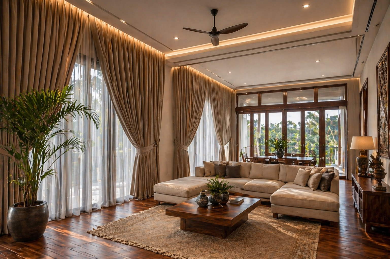 Upscale Dining Room Interior