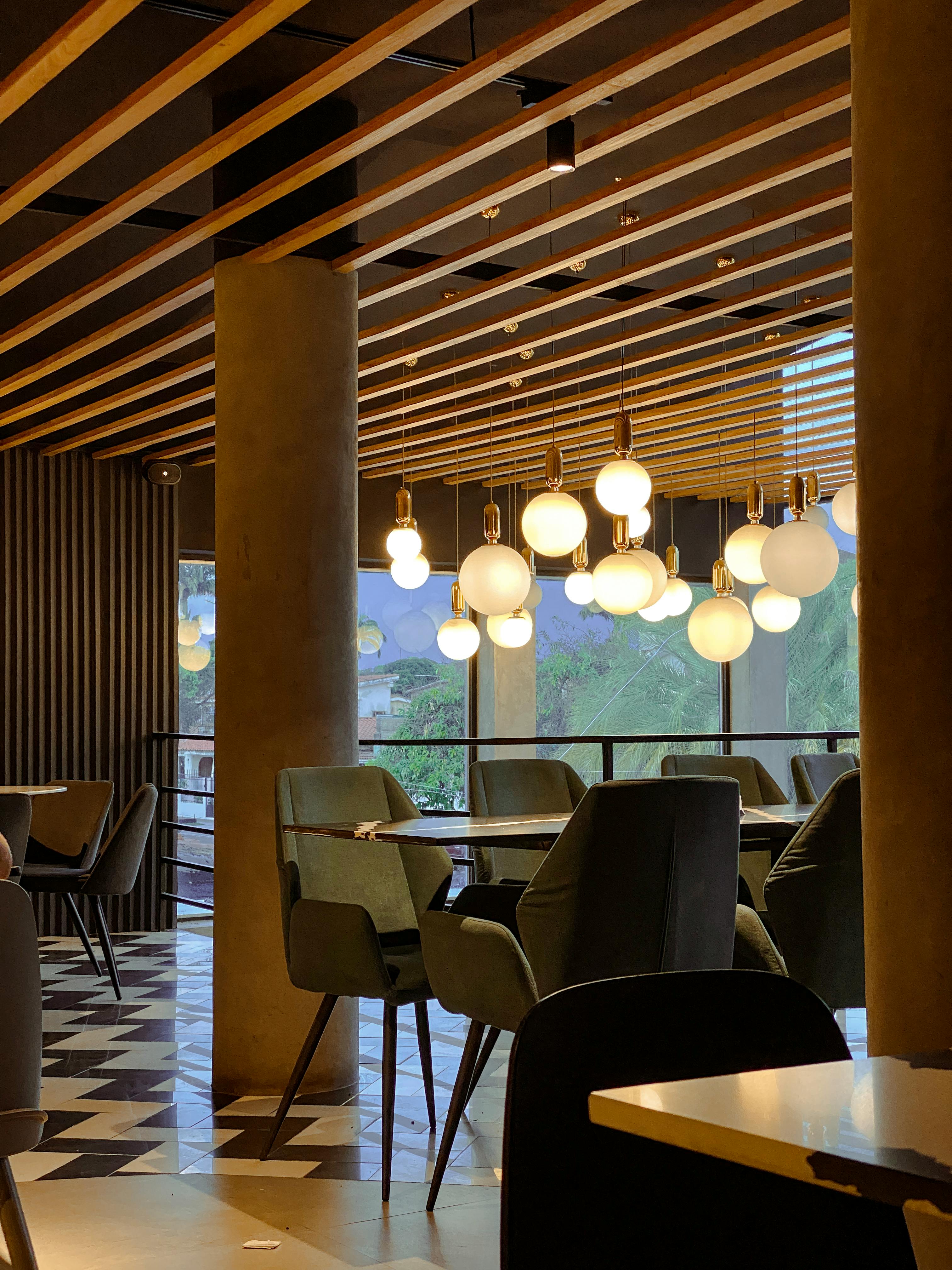 Luxurious Hotel Breackfast Area