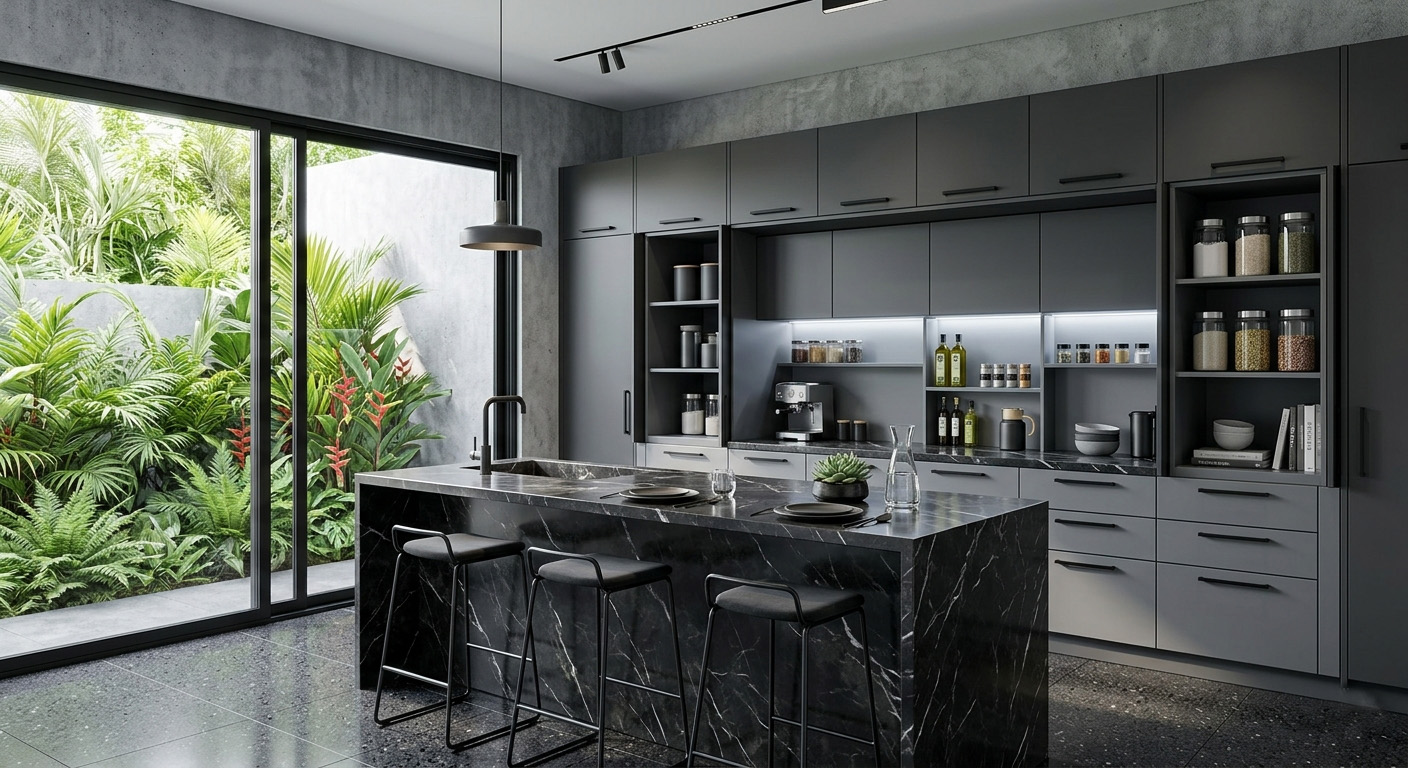 Upscale Dining Room Interior