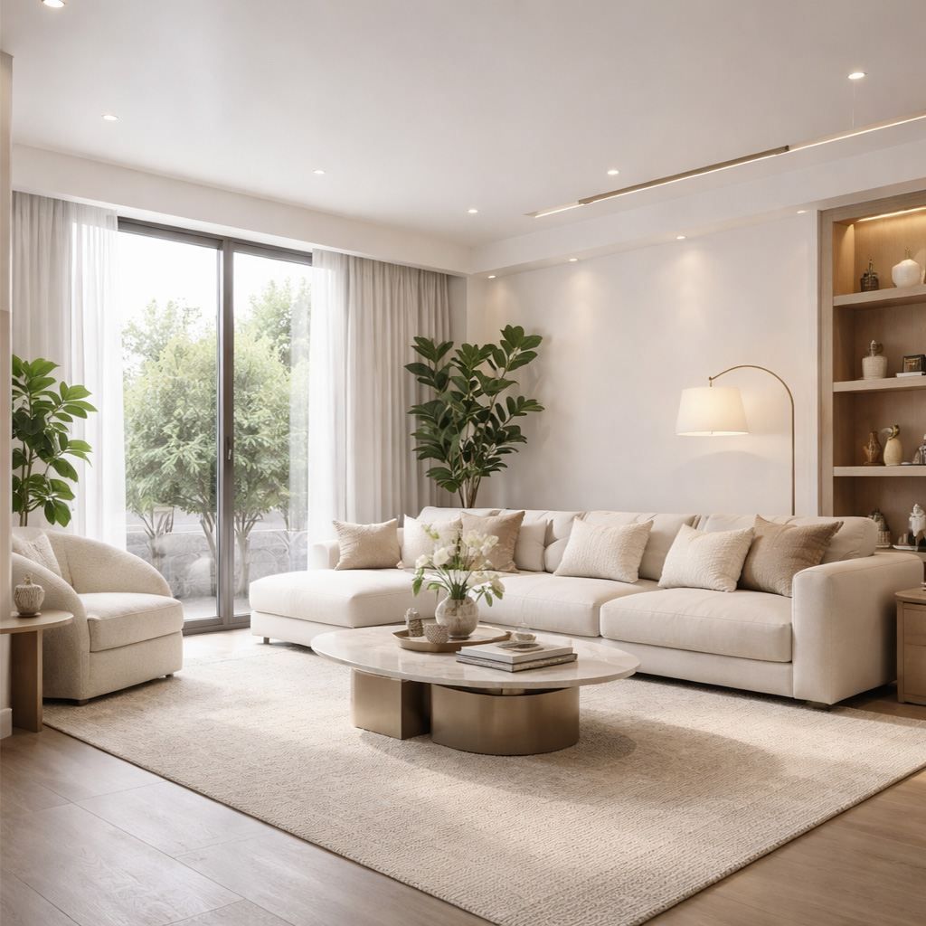 Elegant Designer Living Room