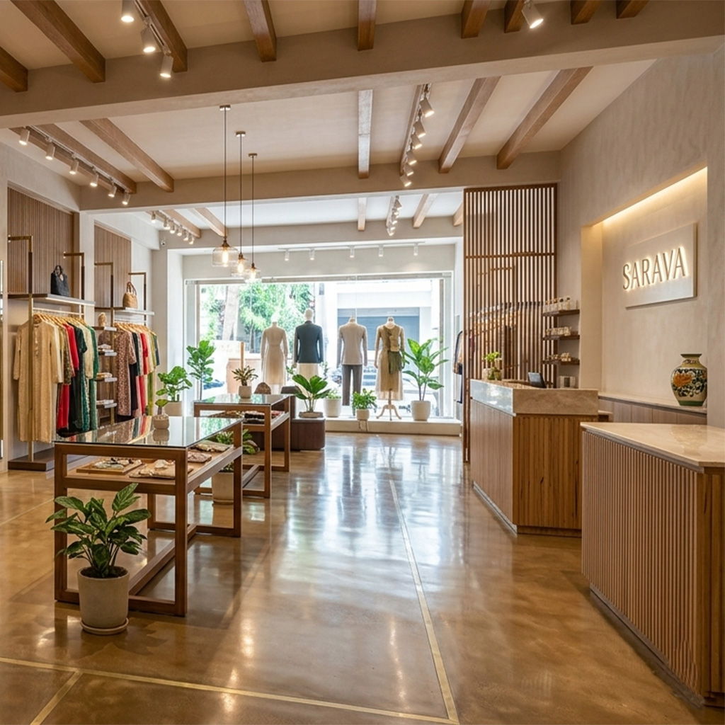 Luxury Fashion Shop Interior