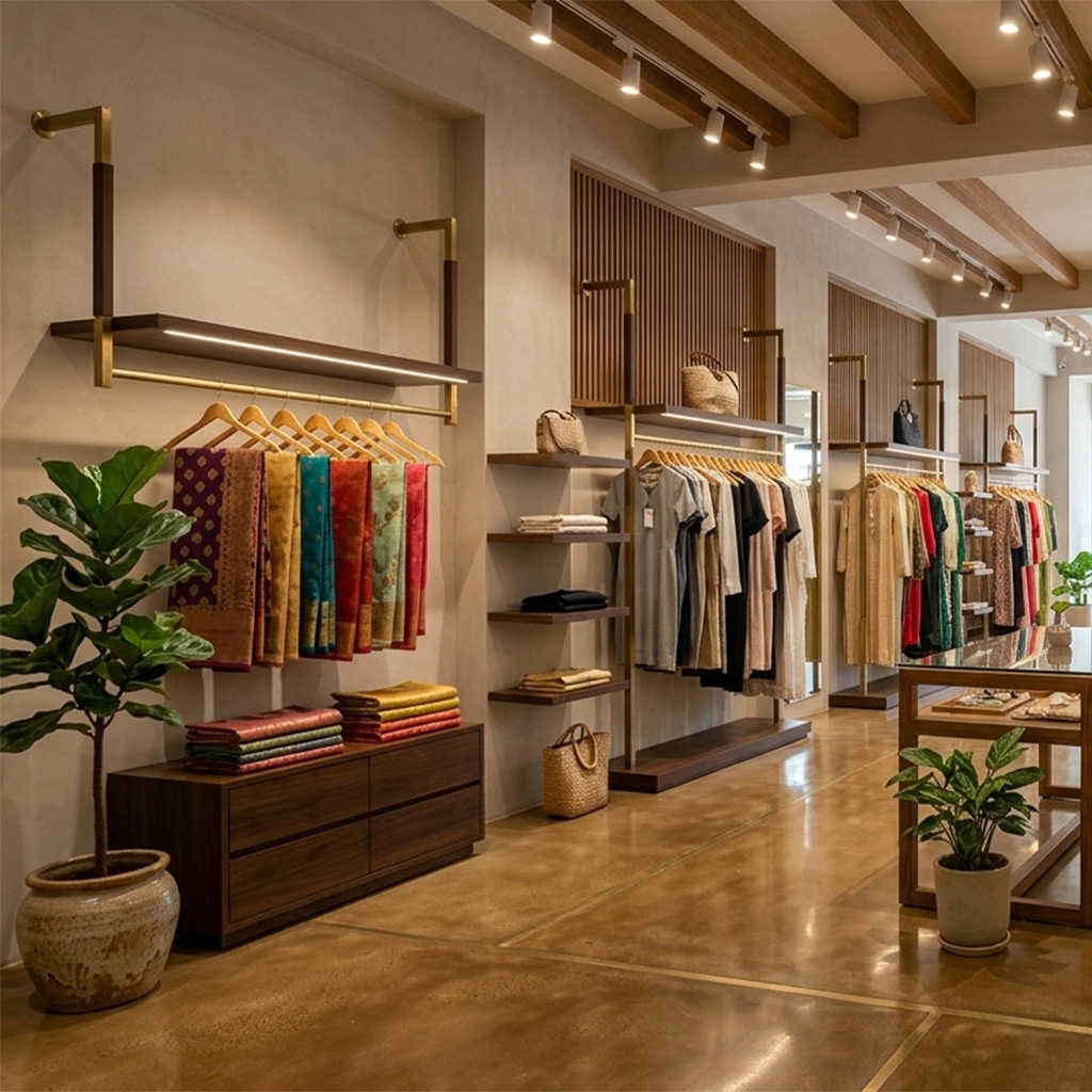 Luxury Fashion Shop Interior