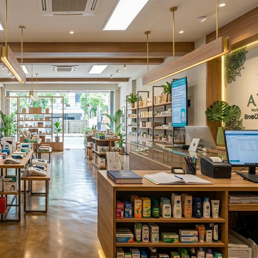 Pharmacy Shop Interior
