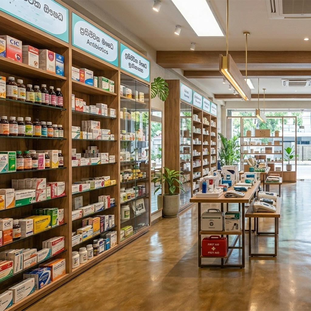 Pharmacy Shop Interior